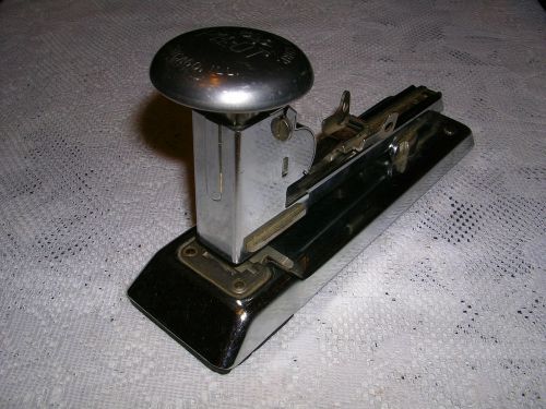 Vintage Pilot Model 402 Art Deco Stapler - Works - Ace Fastener Corp.