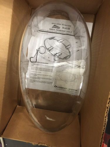 NEW IN BOX- ELA VS VANDAL RESISTANT SHIELD Lithonia Lighting  P# EMCSA00709