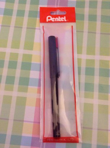 Red Pentel Disposable Fountain Pen Pulaman Stylo