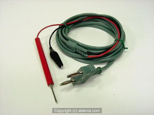 Anritsu Model AA37 General Purpose DMM DVM Meter Test Leads Dual BANANA to Probe