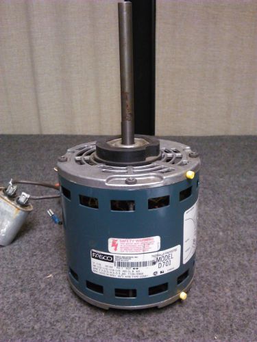 1/2-1/3-1/4-1/5 HP FASCO D701 FURNACE BLOWER MOTOR 4 SPEED 1075 RPM 115 VOLT