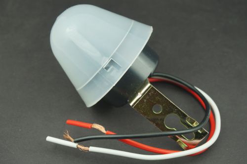Waterproof adjustable sensitive Light Sensor Control Street Lamp Switch AC/DC12V