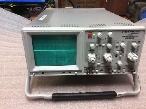 HAMEG HM303-6 35 MHZ ANALOG OSCILLOSCOPE NICE $249