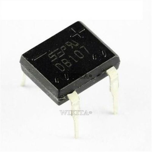 50pcs db107 db-107 1a 700v bridge rectifier new #4177492