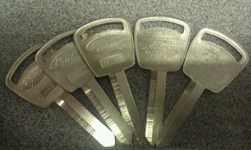 5 KEY BLANKsLOT H-56 1186TS FO24 HFD12 Curtis Blanks locksmith automobile