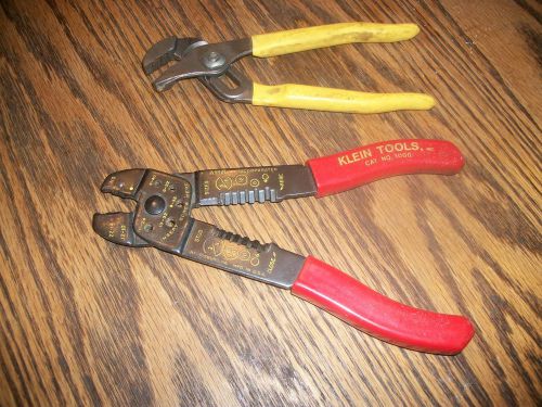 Klein wire stripper cutter and pliers for sale
