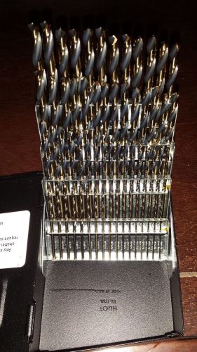 Norseman 60pc Number sizes #1-60 Magnum Super Premium drill bit set USA #88640