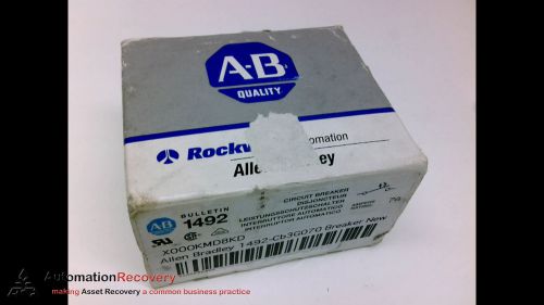 ALLEN BRADLEY 1492-CB3G070 SERIES B SUPPLEMENTARY PROTECTOR/CIRCUIT, NEW