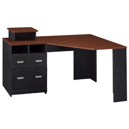 NEW BUSH FURNITURE Bush Furniture Wheaton Reversible Corner Desk