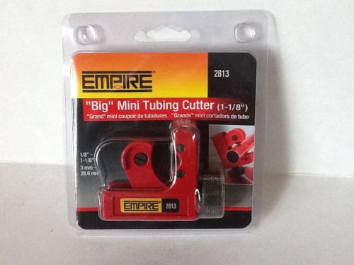 BIG MINI TUBING CUTTER, FOR 1/8&#034; to 1-1/8&#034; O.D. TUBING, EMPIRE MODEL # 2813