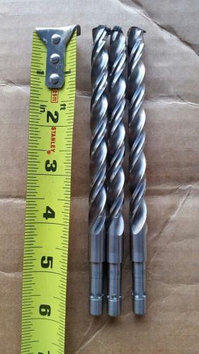 Guhring drill bits 3/8 high speed cobalt 6&#034; long 3 per pk for sale