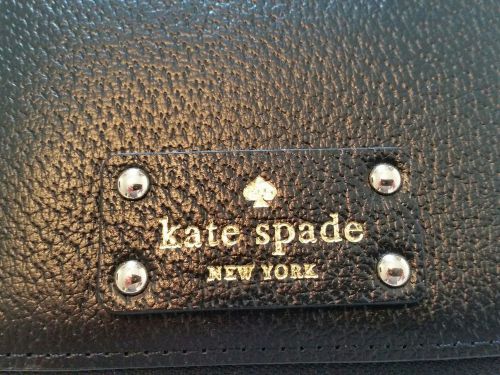 Kate Spade Wellesley  Planner  Personal Organizer 2016 Black zip   NEW!!!!