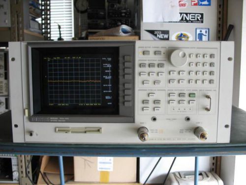 HP Agilent 8753D 300kHz - 6GHz Network Analyzer option 002 006