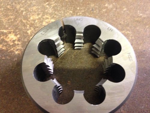 1 3/4&#034; - 5 X 3&#034; LEFT HAND HIGH SPEED STEEL ROUND ADJUSTABLE DIE