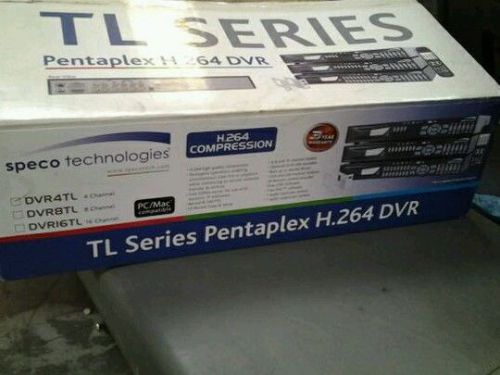 NIB SPECO Pentaplex DVR 4TL   SL series ... security recording device
