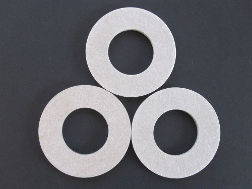 (3) #32 fiber fibre washer for hobart meat grinder mincer auger 4332 4532 for sale