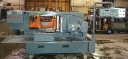 HEM AUTOMATIC FEED MITERING HORIZONTAL BAND SAW Cyclone A-C 16&#034;x22&#034;  (29284)