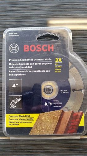 New DB 441c  4 Inch Preminum Diamond Blades Brick/Block Stone etc.