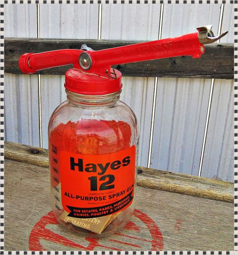 Vtg HAYES 12 All Purpose SPRAY GUN Dairy Parks Estates Poultry Nursery Livestock