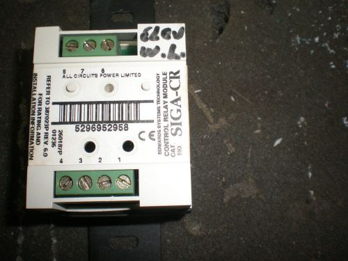 EDWARDS SIGA-CR CONTROL RELAY MODULE FREE SHIPPING