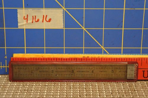 Starrett #C604 R 6&#034; Ruler