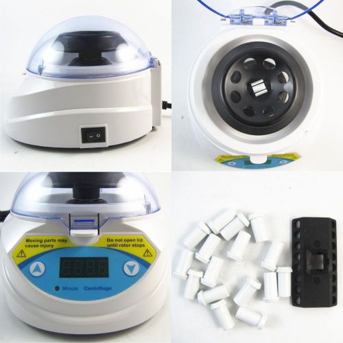 110V Medical Laboratory Mini Centrifuge Mini-6K 6000rpm Centrifugal Force 3000g