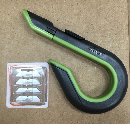 Slice safety auto retractable box cutter &amp; ceramic replacement blades for sale