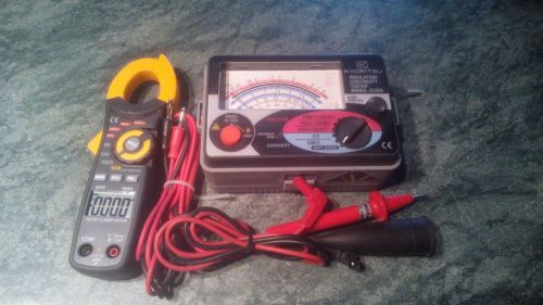 KYORITSU 3132A  INSULATION ,  TESTER + FREE AC/DC CLAM P METER