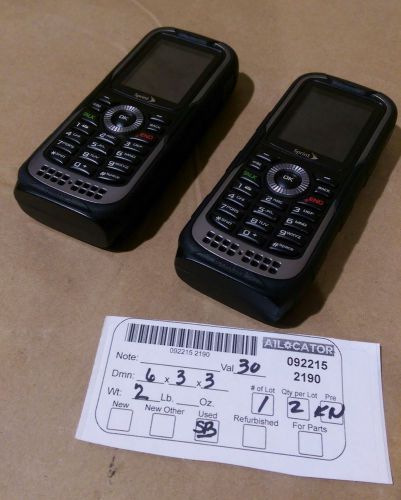 Lot of 2 Sprint Qualcomm 3G CDMA Phones