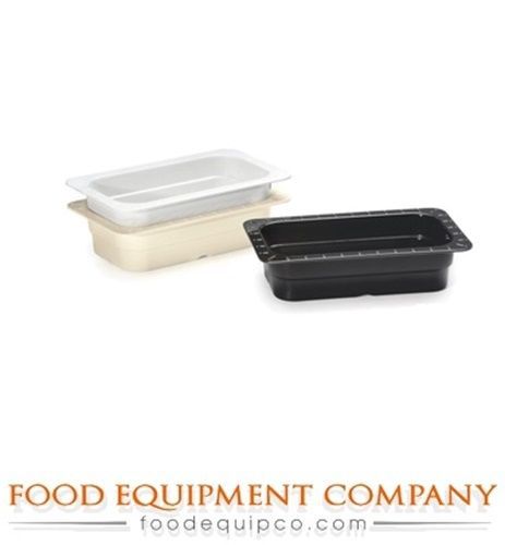 GET Enterprises ML-29-W Fourth Size 2.5&#034; Deep White Melamine Food Pan  -...