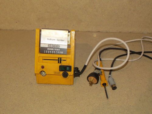 ANTEX MODEL TCSU1 INDIUM SOLDERING STATION &amp; IRON