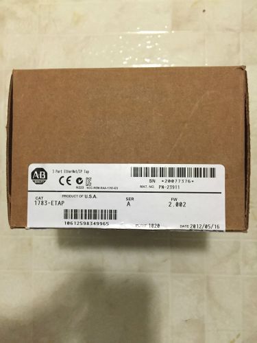 Allen Bradley DLR 1783-ETAP NOB ControlLogix CompactLogix Kinetix