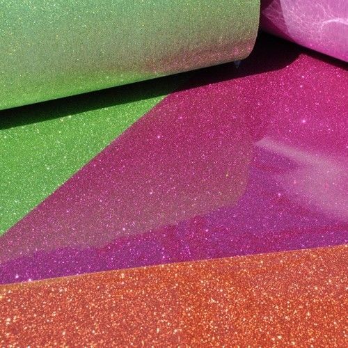 13 YARDS SISER GLITTER HEAT TRANSFER VINYL (MIX &amp; MATCH YOUR FAVORITE COLORS)