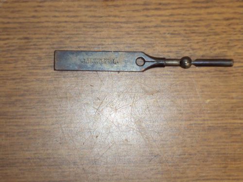 Starrett dial indicator accessorys no 711f universal shank &amp; long short arm for sale