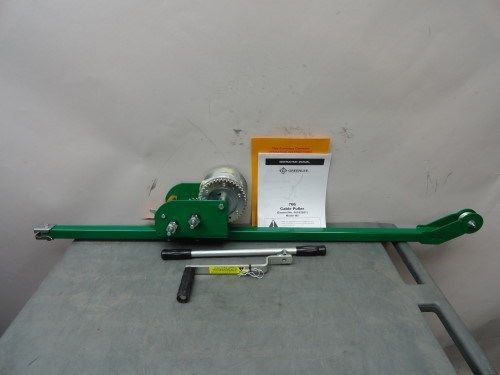 New Greenlee 766 M5 766M5 manual hand crank winch wire cable tugger puller