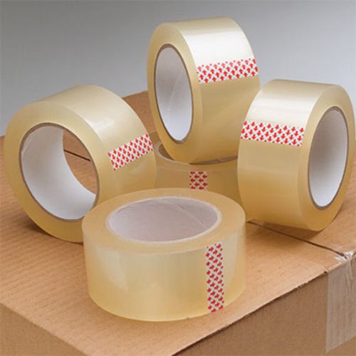 12 PACK - GOOD STRONG CARTON SEALING TAPE - 2 Mil. x 2&#034; x 110 Yards