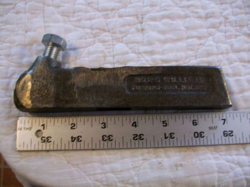 7&#034; Long 3/8&#034; Bore No.2-S Williams Turning Tool Holder 1 3/8&#034; X 5/8&#034; Metal Lathe