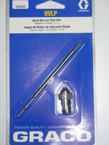 NEW Graco HVLP Quick Release Fluid Set #4, .071in #256948