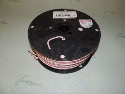 AMERICAN DATA LINK 182-PK 18/2 STR JKT 1000&#039; PINK COMM. / FIRE ALARM WIRE