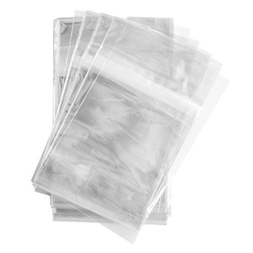 Super z outlet 100 pcs 4 5/8 x 5 3/4 clear (a2) (p) card resealable cello / for sale