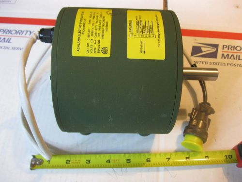 Ashland electric c185ylm-1 condenser fan motor 1/3 hp 1140 rpm 5/8&#034; dia shaft for sale