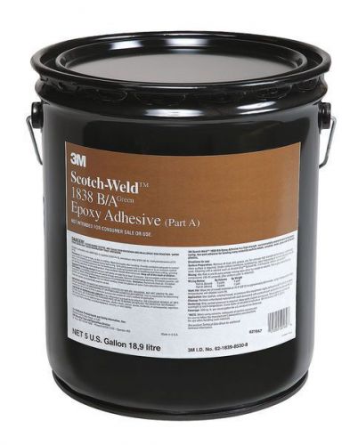 3m (1838) epoxy adhesive 1838 green part a, 5 gallon for sale