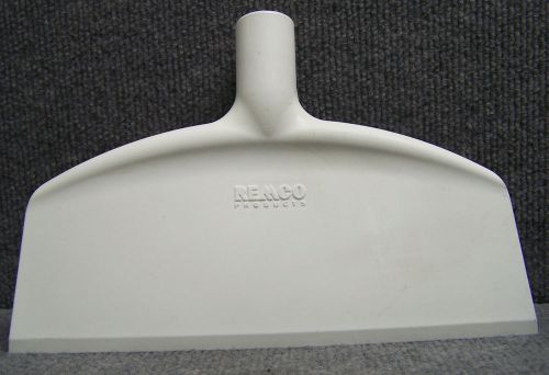 REMCO PRODUCTS (1) 2RWK4 WHITE 10.25&#034; NYLON BLADE 6.5&#034; FLOOR SCRAPER