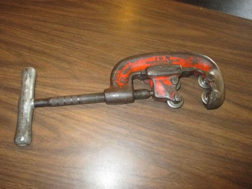 Ridgid  Model 42 A Heavy Duty 4 Wheel Pipe Cutter 3/4&#034; to 2&#034;