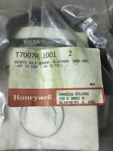 New Honeywell T7007A-1001-2 Platinum Remote Bulb Sensor Probe 3000 Ohm