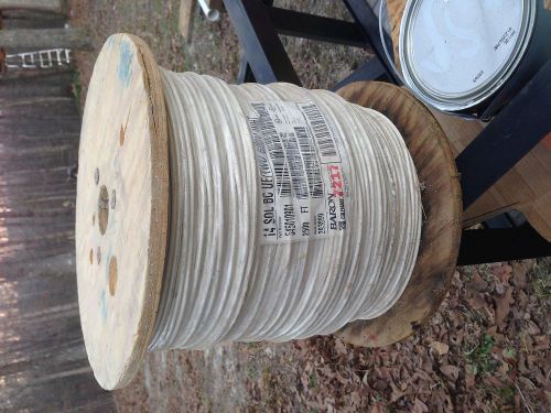 Spool of Baron Undergound Feeder 2500&#039; Thermostat Cable 2500ft UF/TWU 600V WHITE