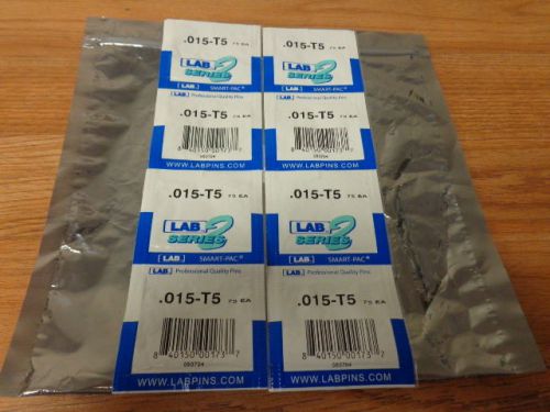 Lot of 8 Packs of NEW SMART-PAC Lab Pins Labpins .015-T5 Professional 600 Total