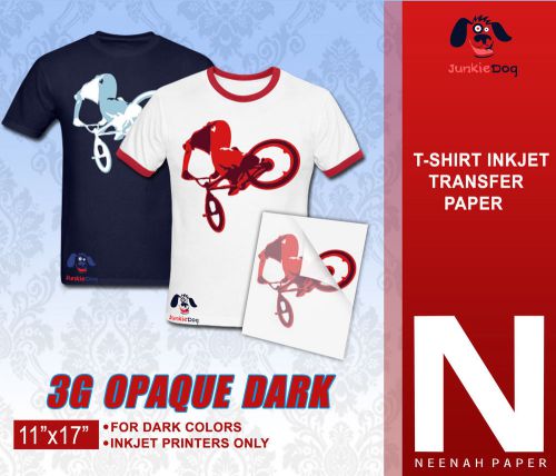 3G Jet Opaque Heat Transfer Paper 11x17 50 Sheets Transfer Paper