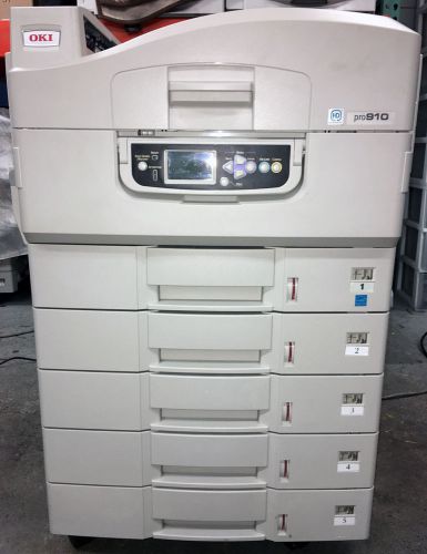 OKI C910 PRO,  EXCELLENT USED PRINTER by AUTHORIZED OKI SERVICE PARTNER