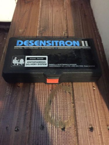 Desensitron 2 IONTOPHORRESIS DELIVERY SYSTEM